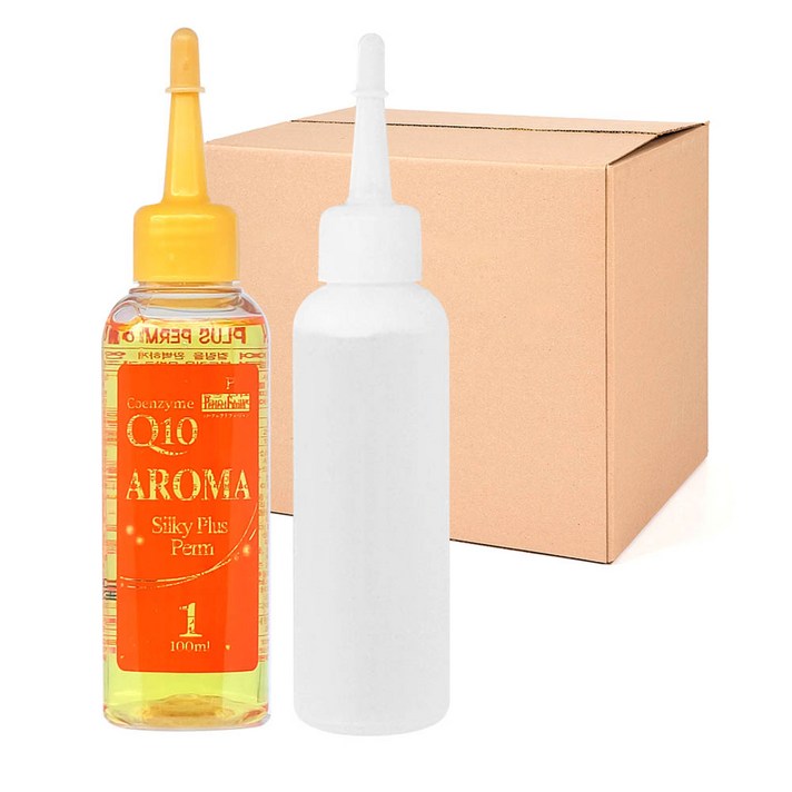 퍼펙트퓨전 코엔자임 큐텐 아로마 실키 플러스 펌 1제 100ml + 2제 100ml 세트, 25세트