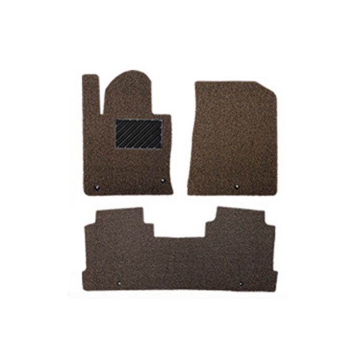 메이튼 프리미엄 확장형 차량용 코일매트 1 + 2열, 브라운, 기아 올뉴 K7 2016년 1월~ K106