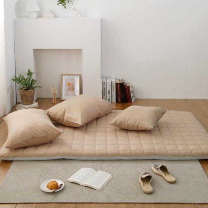 국산 플레인 순면 누빔요커버