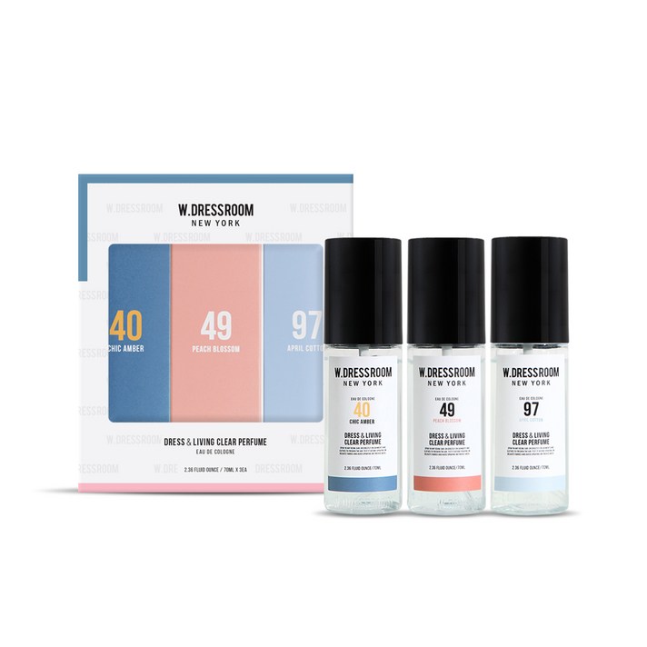 더블유드레스룸 드레스퍼퓸 70ml 40+49+97, 1세트