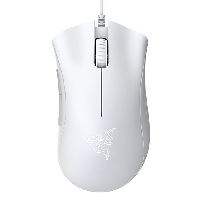 레이저 DeathAdder Essential 유선마우스 RZ01-0385, 화이트(0200-R3M1)