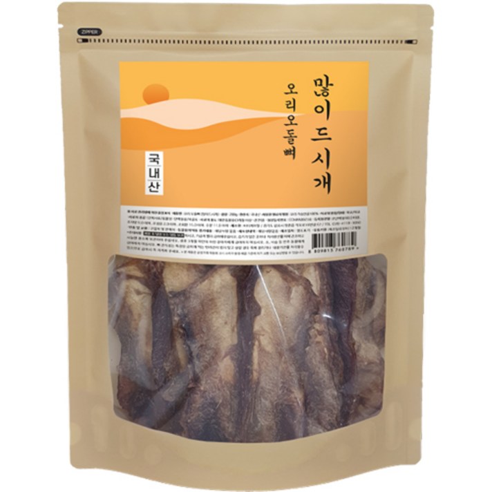 많이드시개 강아지 대용량 수제간식, 오리오돌뼈, 200g, 1개 많이드시개 강아지 대용량 수제간식, 오리오돌뼈, 200g, 1개