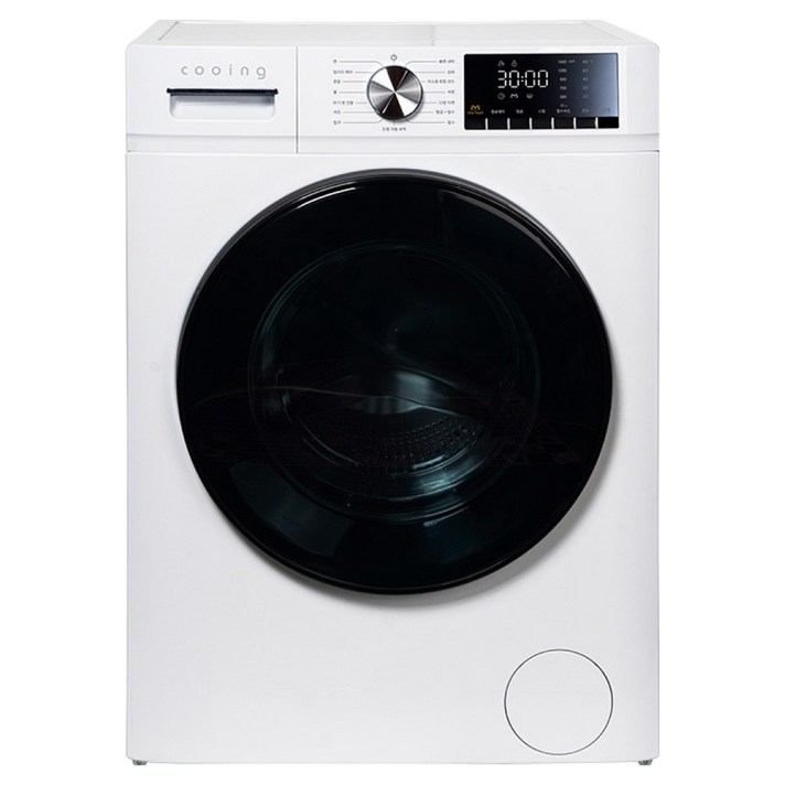 쿠잉전자 1등급 드럼세탁기 10kg 방문설치, 화이트, LDW10W