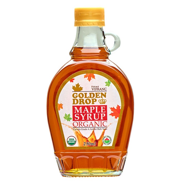 골든드롭 유기농 메이플 시럽, 250ml, 1개