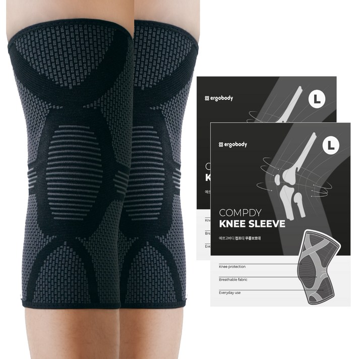 
                                                        에르고바디 컴프디 무릎보호대, 2개
                                                    