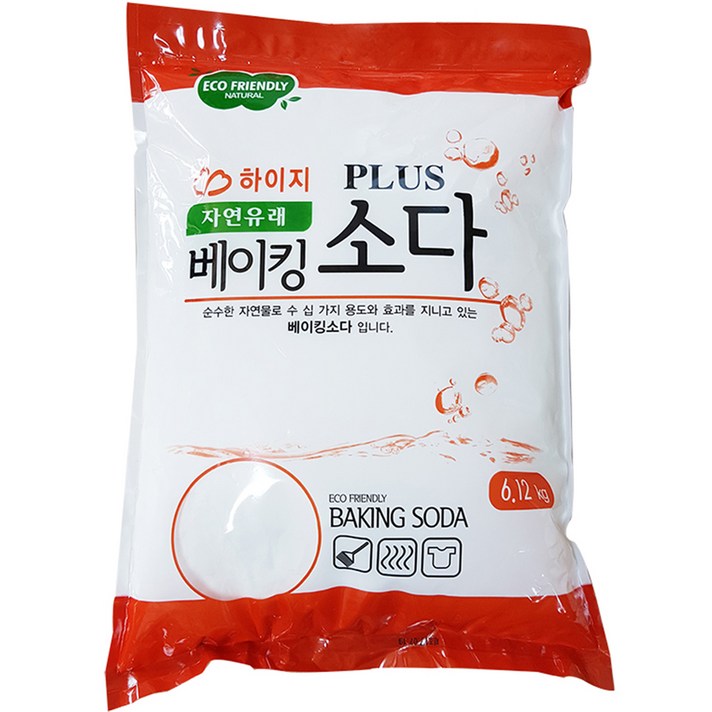 
                                                        하이지 베이킹소다, 6.12kg, 1개
                                                    