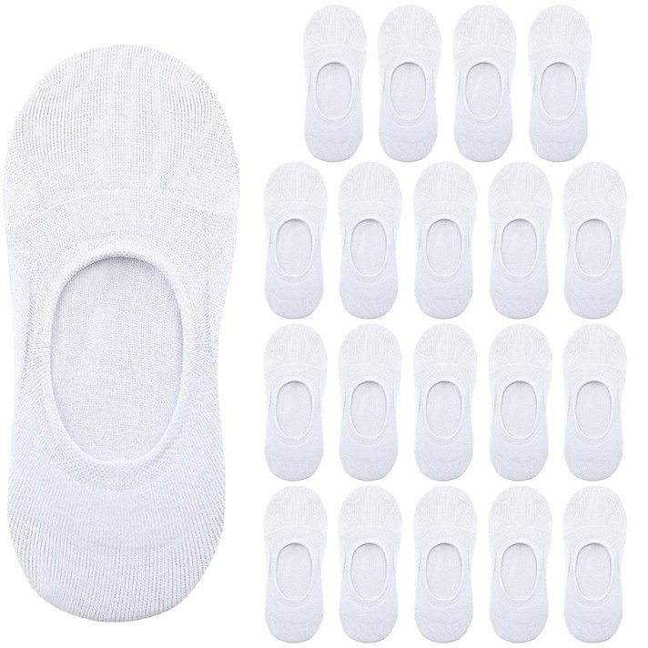 두발로 남성용 안벗겨짐 자물쇠 페이크삭스 20족 세트 실속형