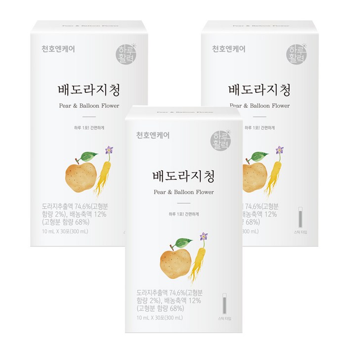 천호엔케어 배도라지청, 10ml, 90개