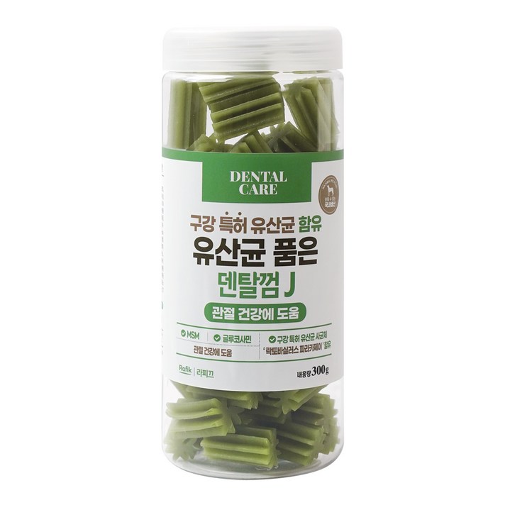 라피끄 강아지 유산균 품은 덴탈껌