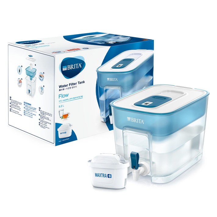 브리타 플로우 정수기 8.2L