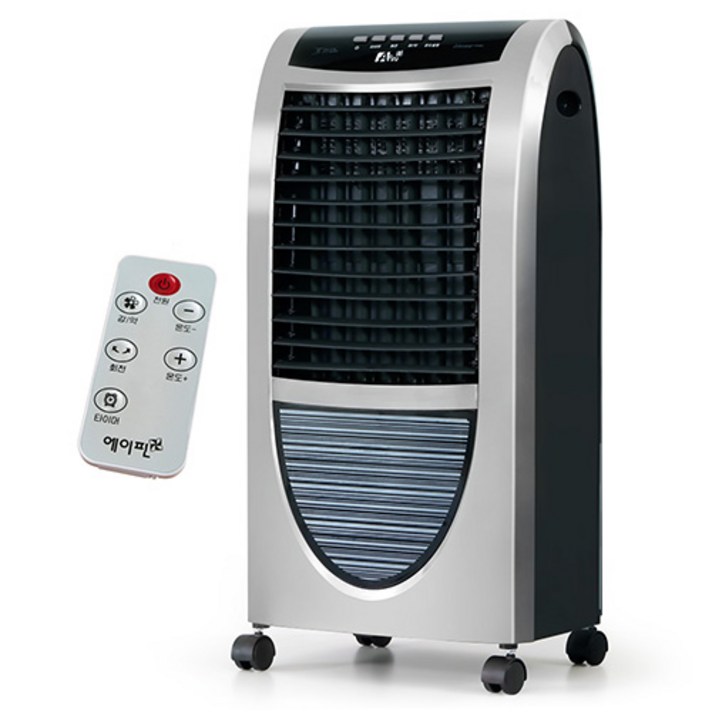 에이핀 리모콘형 PTC 스탠드 온풍기 전기히터, IA-2800R, 혼합 색상