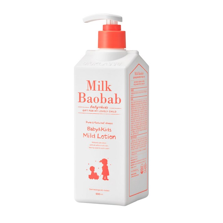 밀크바오밥 베이비앤키즈 마일드 로션, 1개, 500ml