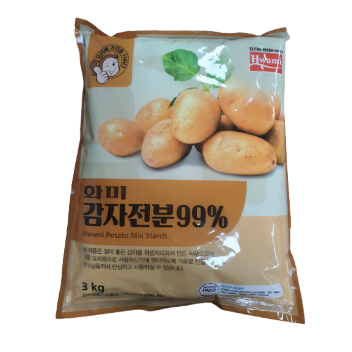 화미_감자전분(99%) 3KG 1팩