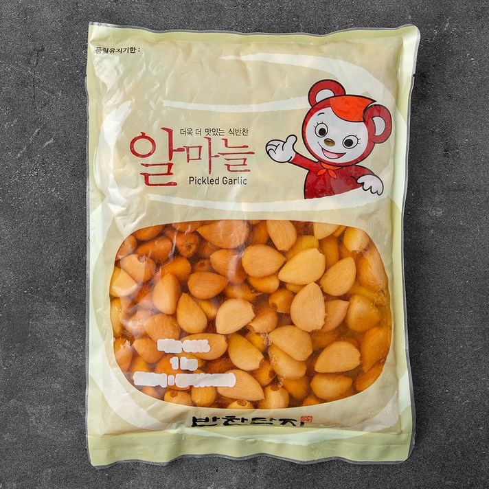 
                                                        반찬단지 알마늘 절임, 1kg, 1개
                                                    