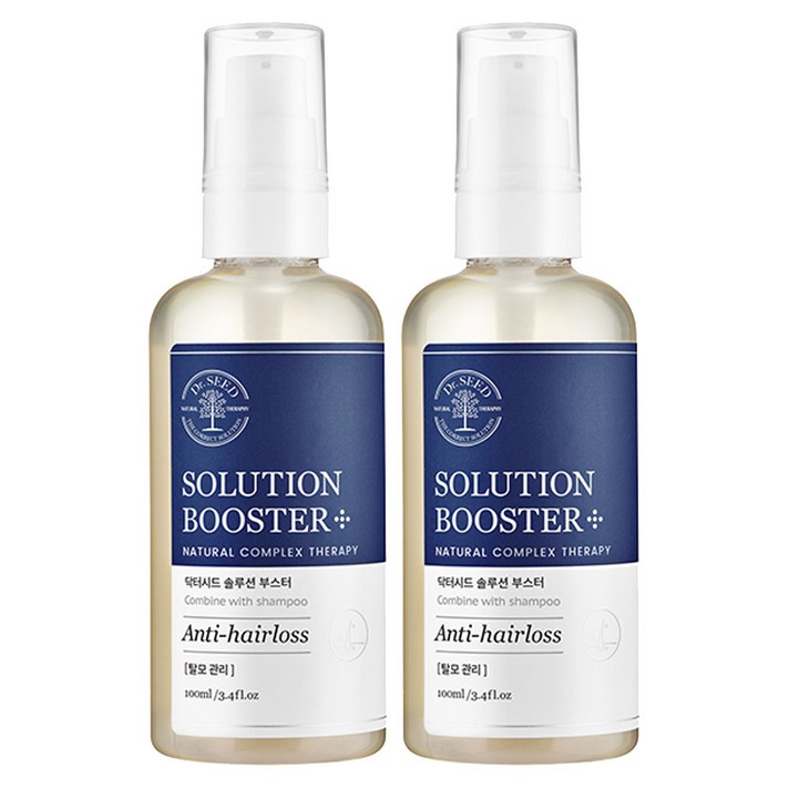 닥터시드 솔루션 부스터 안티헤어로스 탈모관리, 100ml, 2개