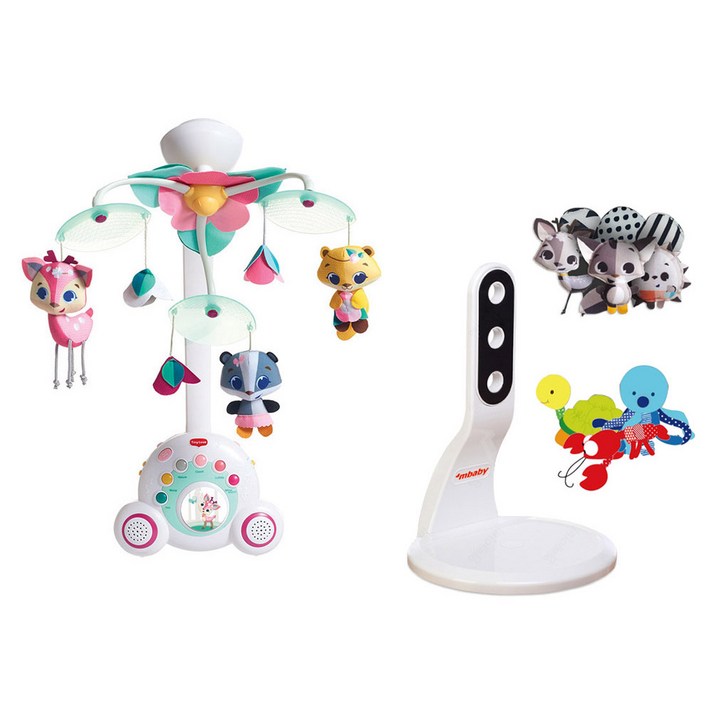 
                                                        타이니러브 한글판 플러스테일즈 모빌 + 홀더 세트, 혼합 색상
                                                    