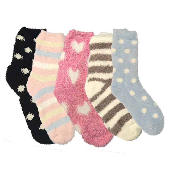 TS 국산 짱 수면양말 5족