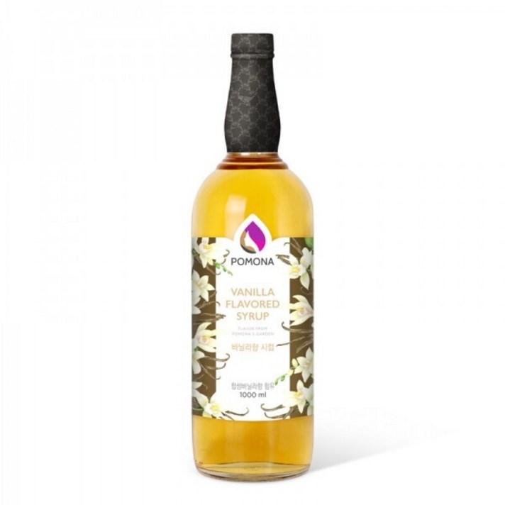 포모나 바닐라향 시럽, 1000ml, 1개