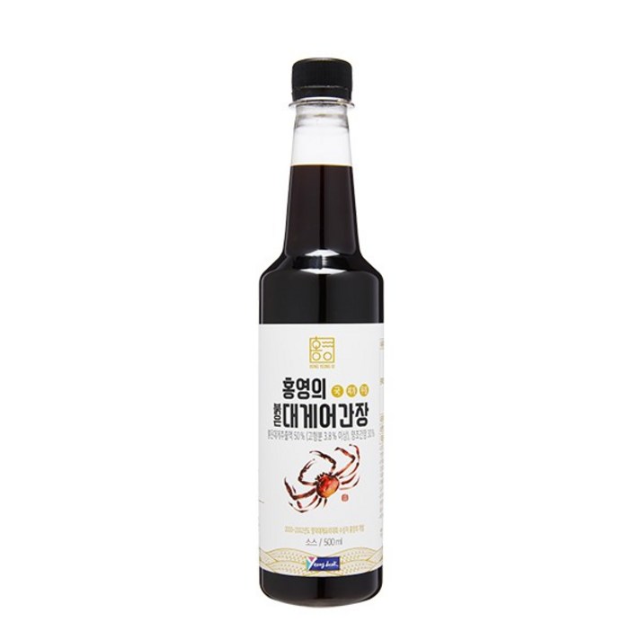 홍영의 어간장 붉은대게어간장, 500ml, 1개