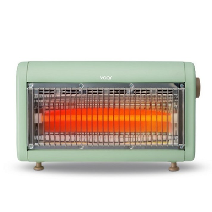 보아르 미니멀 전기히터, VO-HT015, 그린