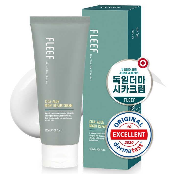플리프 나이트 리페어 알로에 시카 크림, 100ml, 1개