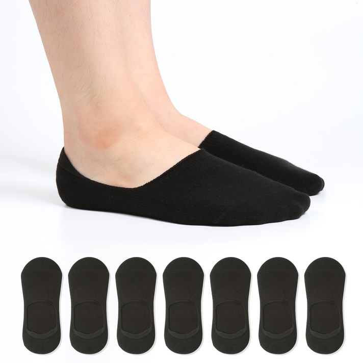 삭스팝 남성용 프리미엄 페이크 삭스 로퍼형 8켤레