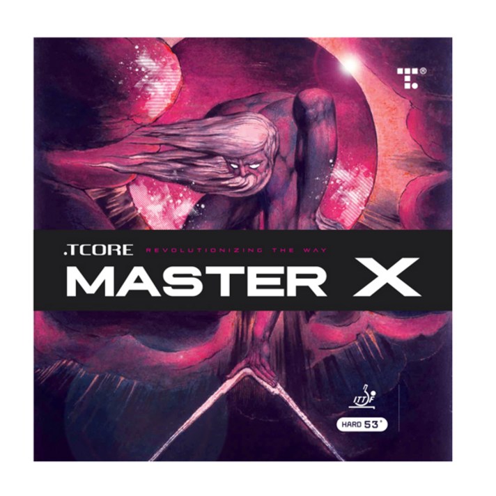 
                                                        티마운트 티코어 마스터X 53도 탁구 러버, BLACK
                                                    