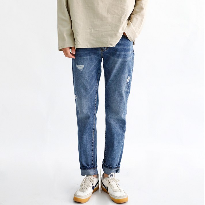 해리슨 남성용 구제 워싱 팬츠 5028 JIM1202