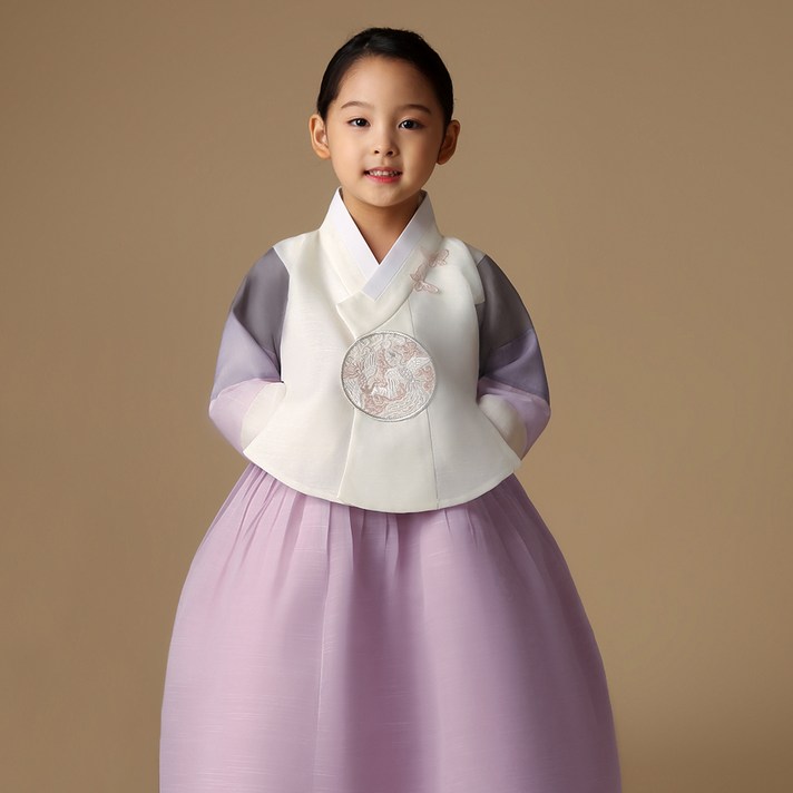 금동이아가한복 여아용 여보라나비 아동한복세트 AW139 + 복주머니