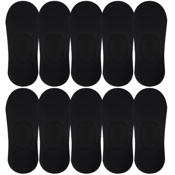 두발로싹스 여성용 앞꿈치보강 페이크 삭스 고급형 10켤레