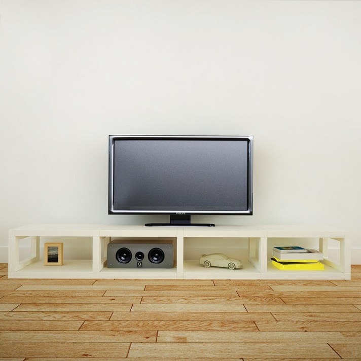 
                                                        큐빅스 1 TV 거실장 HR 4-1, 아이보리
                                                    