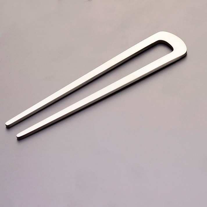 핸날 메탈 젓가락 비녀