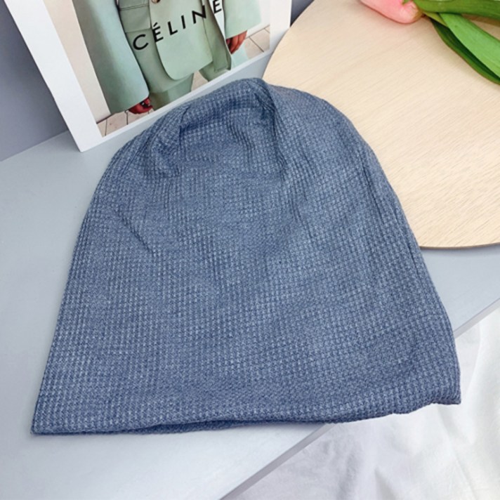 여성용 심플 베이직 캐주얼 기본 두건