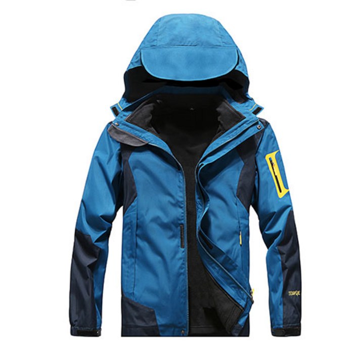 리온 남성용 3 in 1 분리형 방수 방풍 아웃도어 자켓 JY273