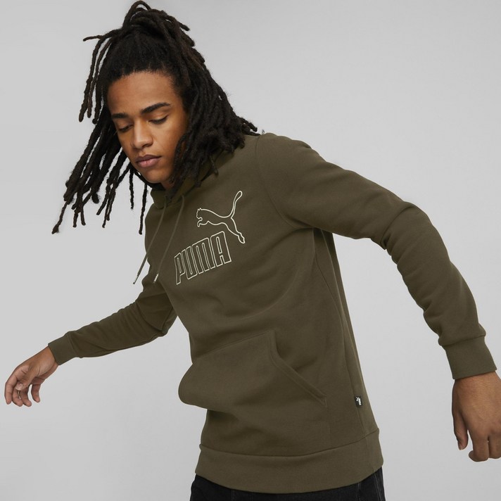 푸마 남성용 에센셜 엘리베이티드 후디 FLESS ELEVATED HOODIE FL