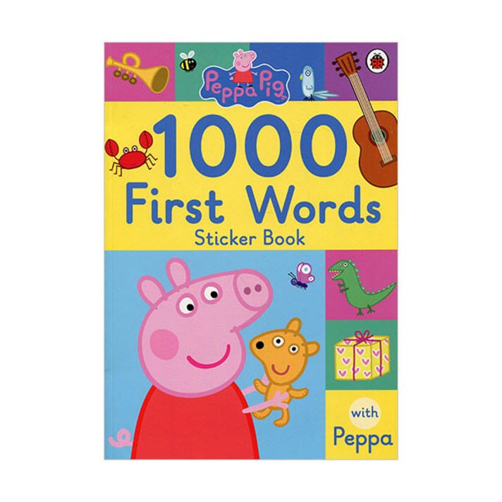 
                                                        Peppa Pig : 1000 First Words Sticker Book, 레이디버드
                                                    
