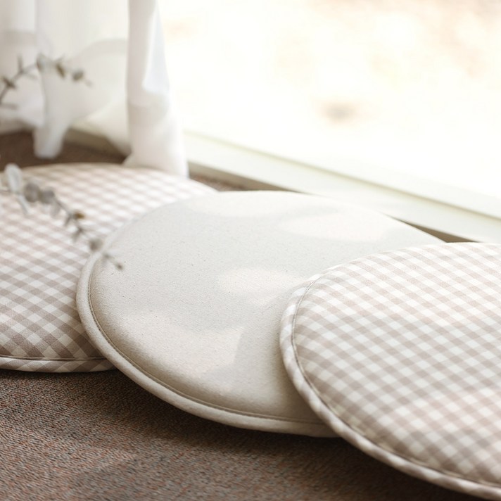 벨라이프 데이데이 논슬립 원형방석