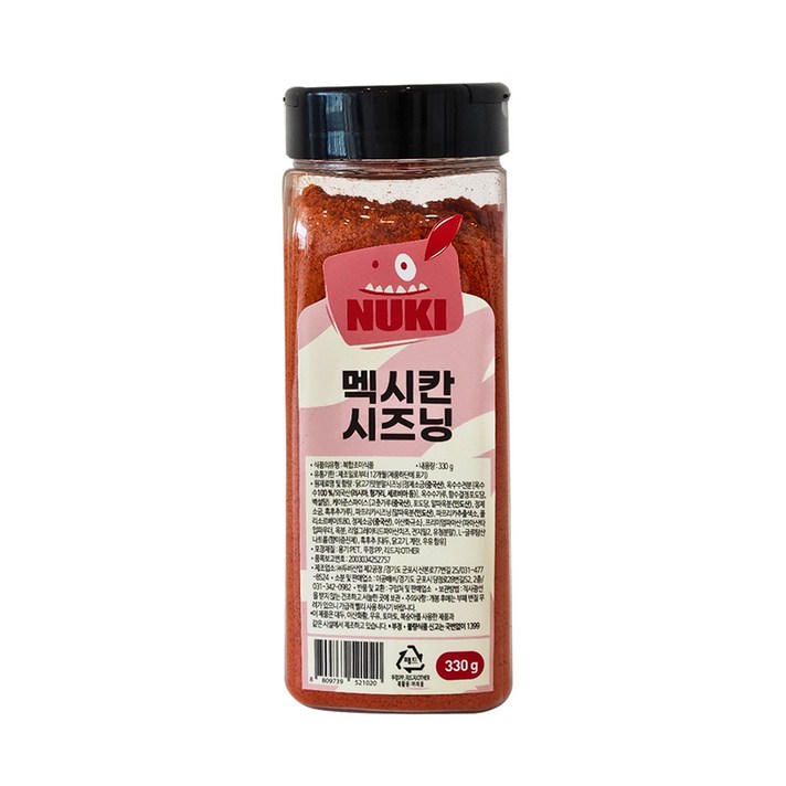너키 멕시칸시즈닝 페트, 330g, 1개