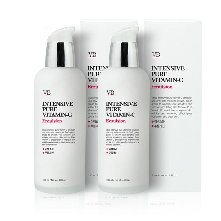비바스 인텐시브 퓨어비타민C 에멀젼, 2개, 140ml