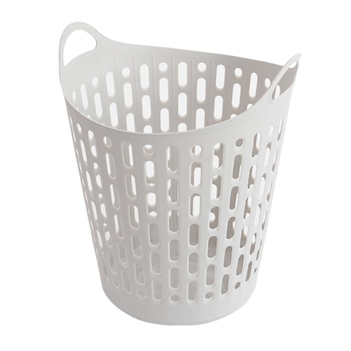 네이쳐리빙 모노블 대용량 소프트 빨래바구니 45L, 그레이, 1개