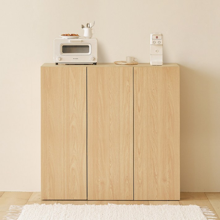  아이엔지홈 브로디 1200 더 높은수납장 방문설치, 내추럴오크 