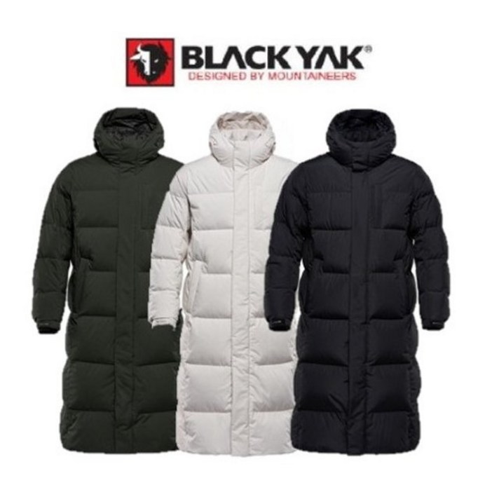 블랙야크 [BLACKYAK] 남여공용 21FW 거위털 구스롱다운자켓 B맥스벤치2다운자켓 1BYPAW1904