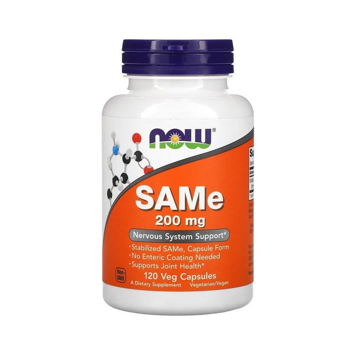 나우푸드 세임 200mg 베지 캡슐 비건 글루텐 프리, 120개입, 1개