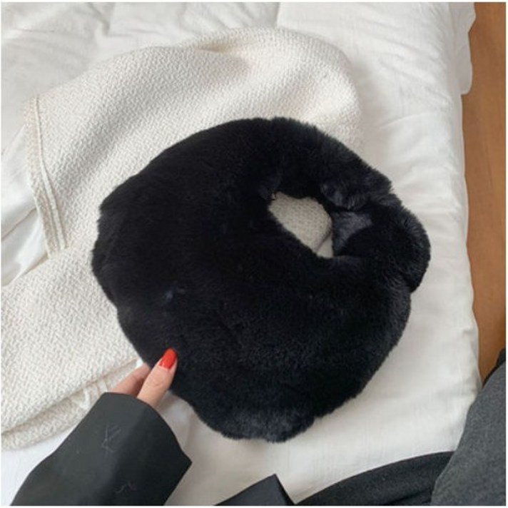 Rugravy 털보따위 퍼백 뽀글이 가방 여자 뽀글이m00029