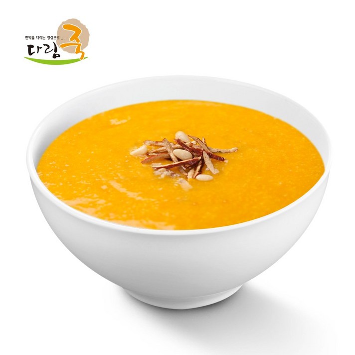 [이벤트상품] 시원하게 먹으면 더 맛있는 단호박죽 5팩 세트, 단호박죽5팩