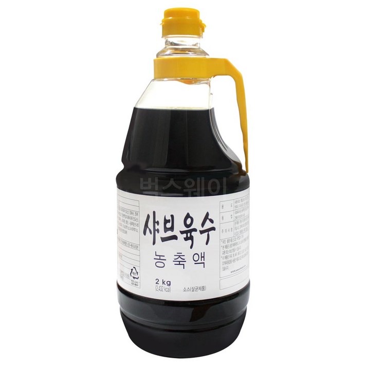 샤브샤브육수 농축액, 2000ml, 1개