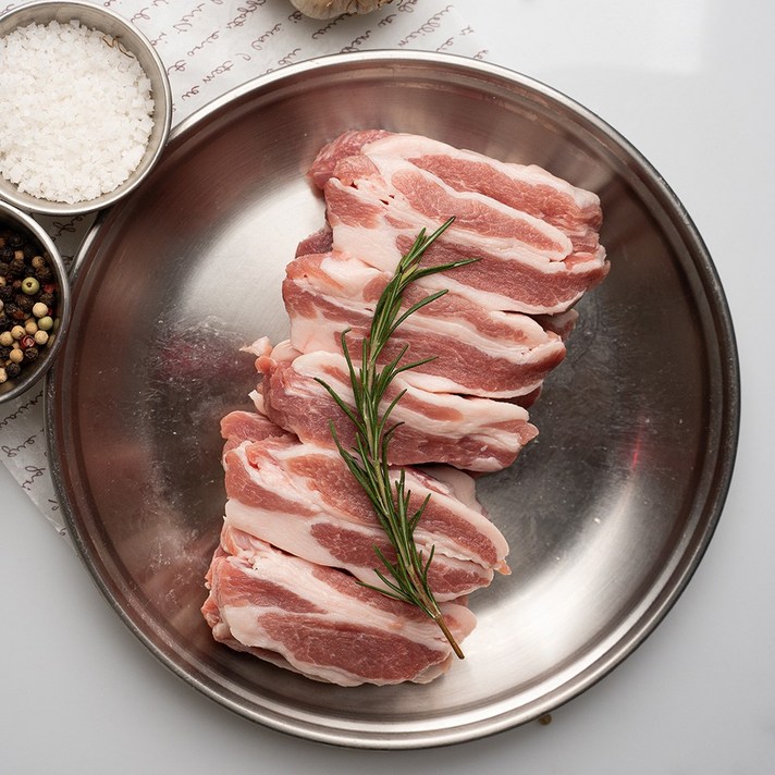  은하푸드 국내산 냉장 프리미엄 한돈 가브리살(등심덧살) 500g, 1개 