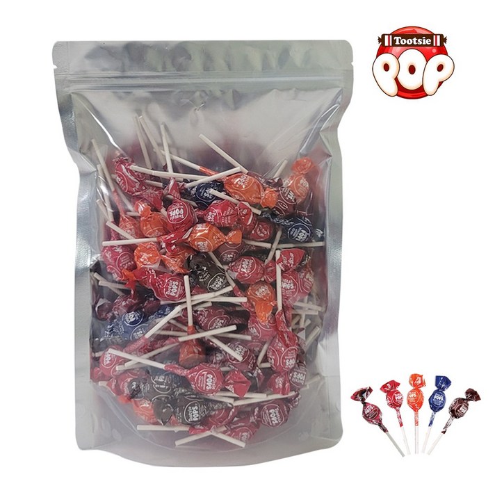 투시팝 미니어처 사탕 600g (대략100개)캔디 막대사탕