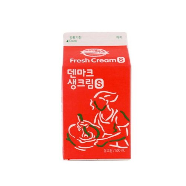[메가마트]덴마크 생크림 500ml, 1개