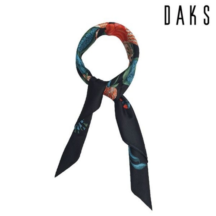 [갤러리아] 닥스 스카프[닥스] 플라워 스카프 (D) FKS255 (포장 쇼핑백)